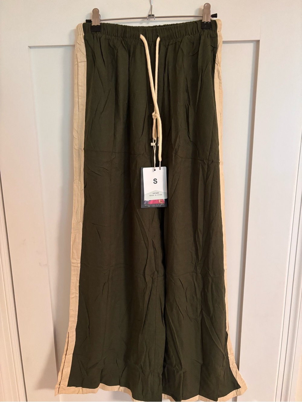 NWT Olive Green Wide Leg Pants